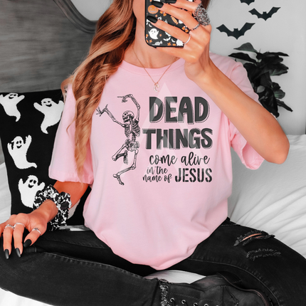 Dead Things Come Alive DTF Transfer