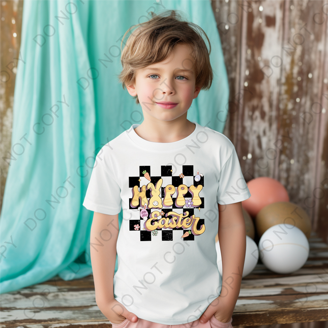 Happy Easter DTF Transfer