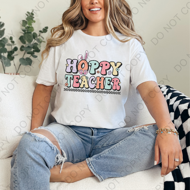 Hoppy Teacher DTF Transfer