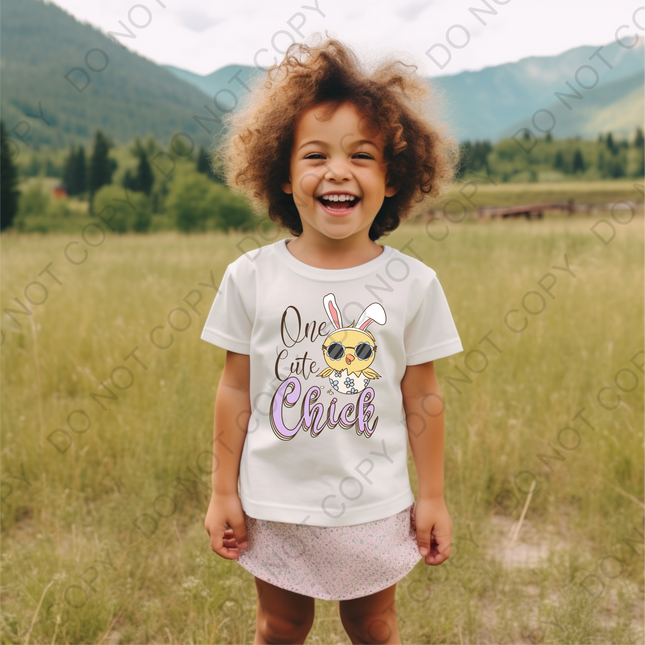 One Cute Chick DTF Transfer