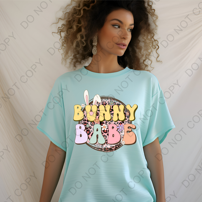 Bunny Babe DTF Transfer