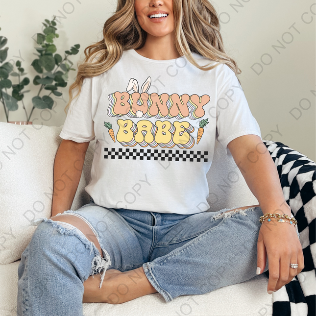 Bunny Babe DTF Transfer