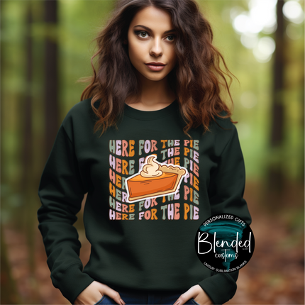 Here For The Pie Direct to Film Transfer