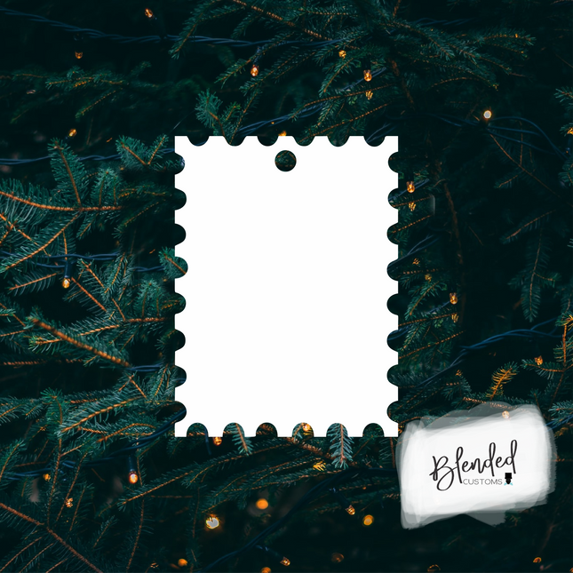 Custom Cut Christmas Ornament - 10 Pack Special