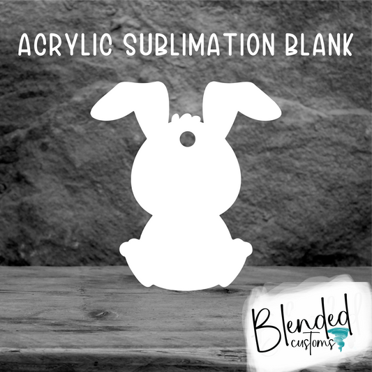 Acrylic Sublimation Bunny - Set of 10