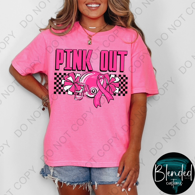 Football Pink Out Direct to Film Transfer