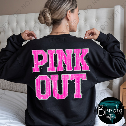 Pink Out Direct to Film Transfer