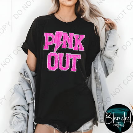 Pink Out Direct to Film Transfer