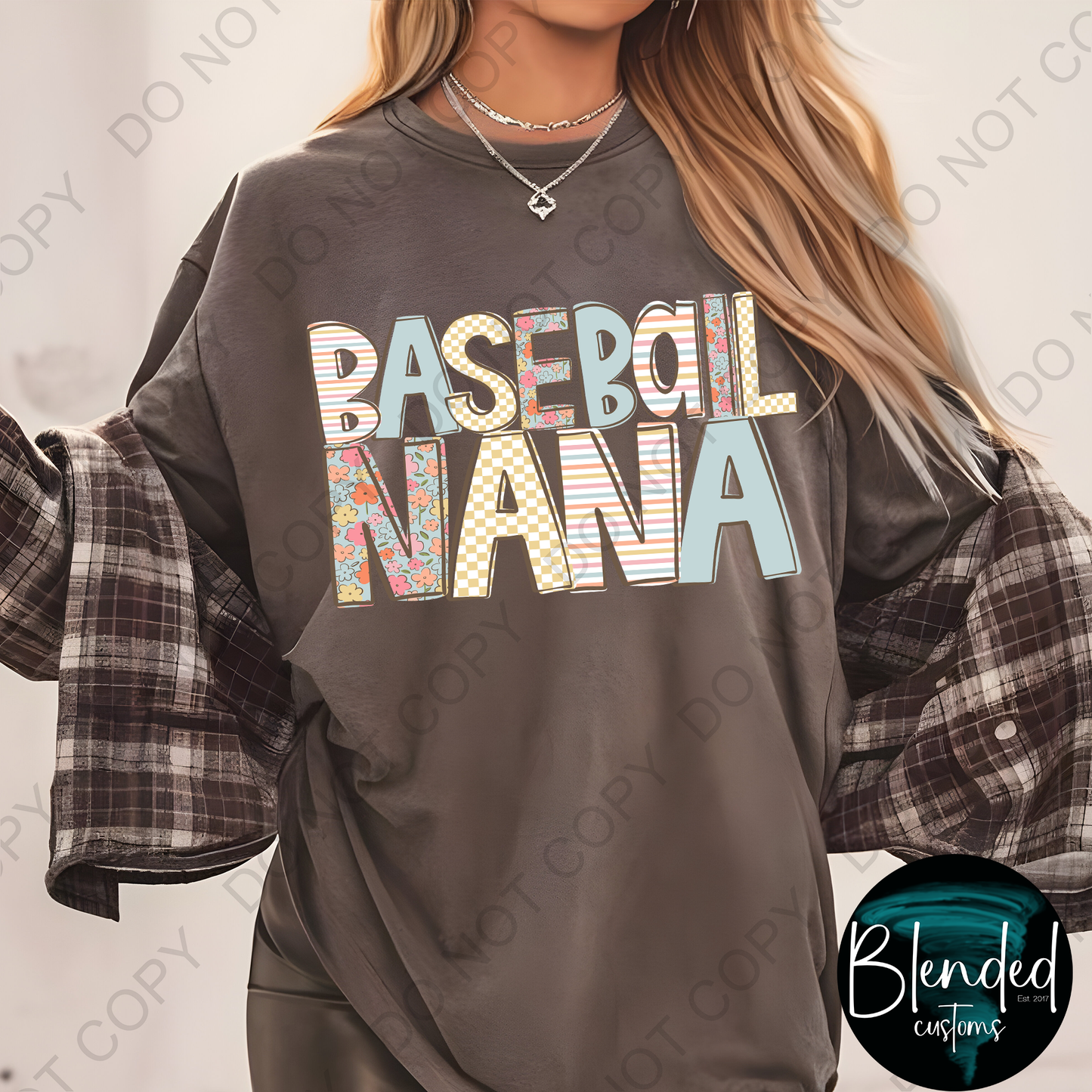 Baseball Nana DTF Transfer