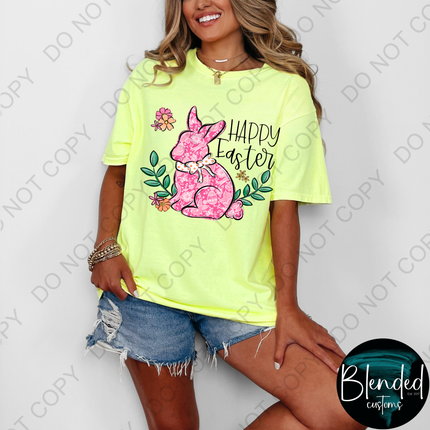 Happy Easter DTF Transfer