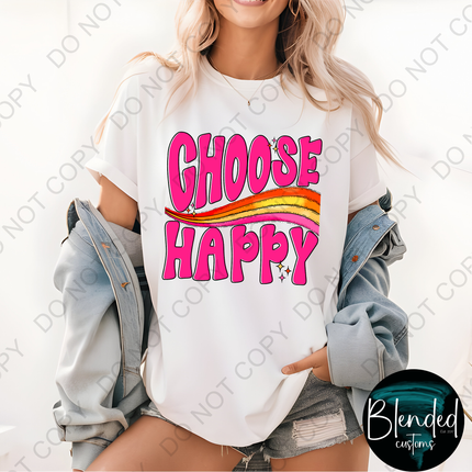 Choose Happy DTF Transfer