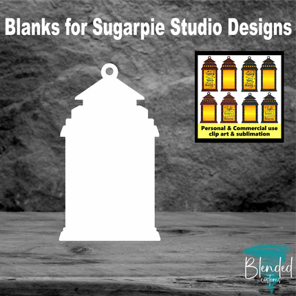 SugarPie Studios Short Lantern Blank - Set of 10