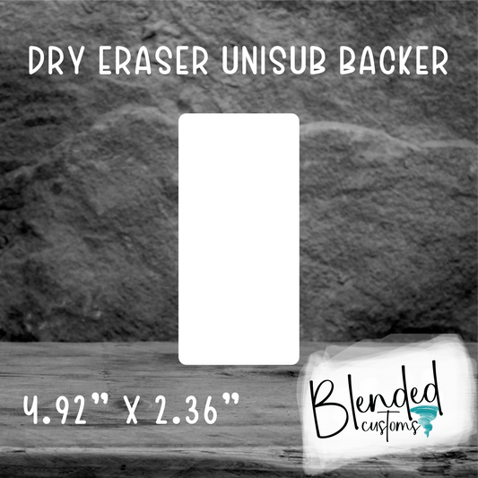 Dry Erase Eraser Unisub® Sublimation Blank