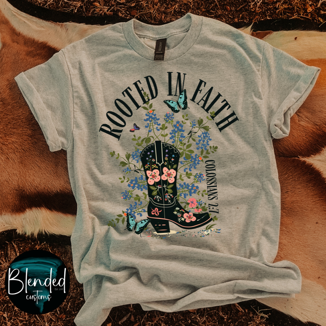 Rooted In Faith DTF Transfer