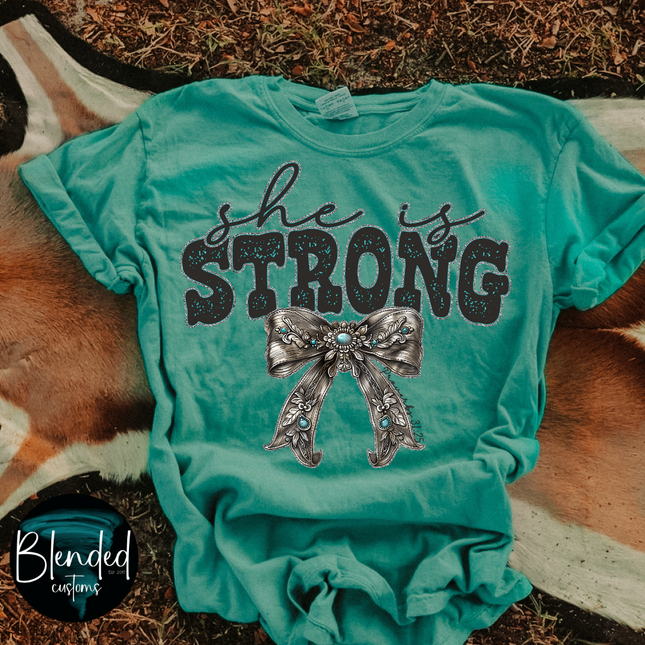 She Is Strong DTF Transfer