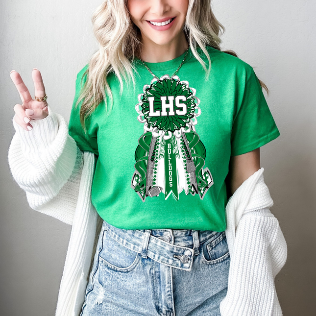 Mum Football Ribbon - Custom Transfer TAT 24-48 Hours