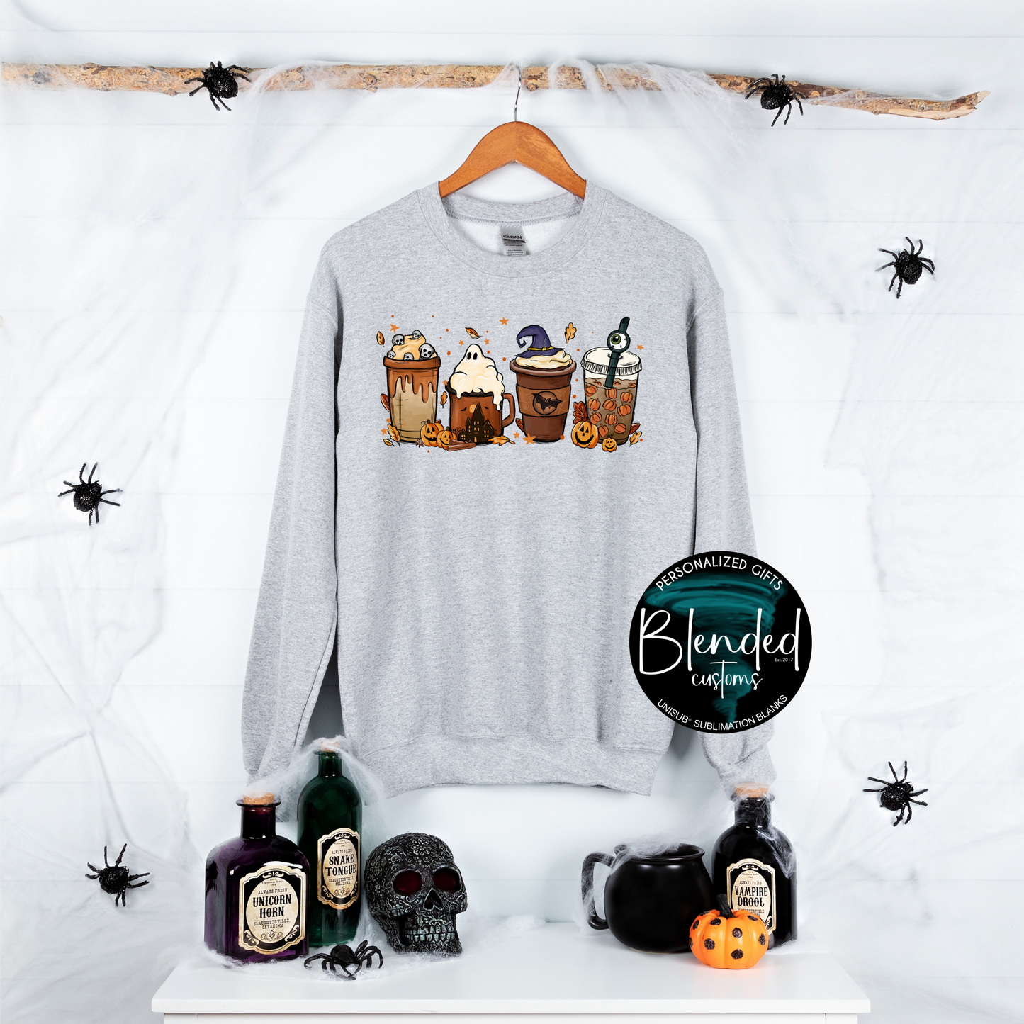 Coffee and Spooky Vibes Shirt