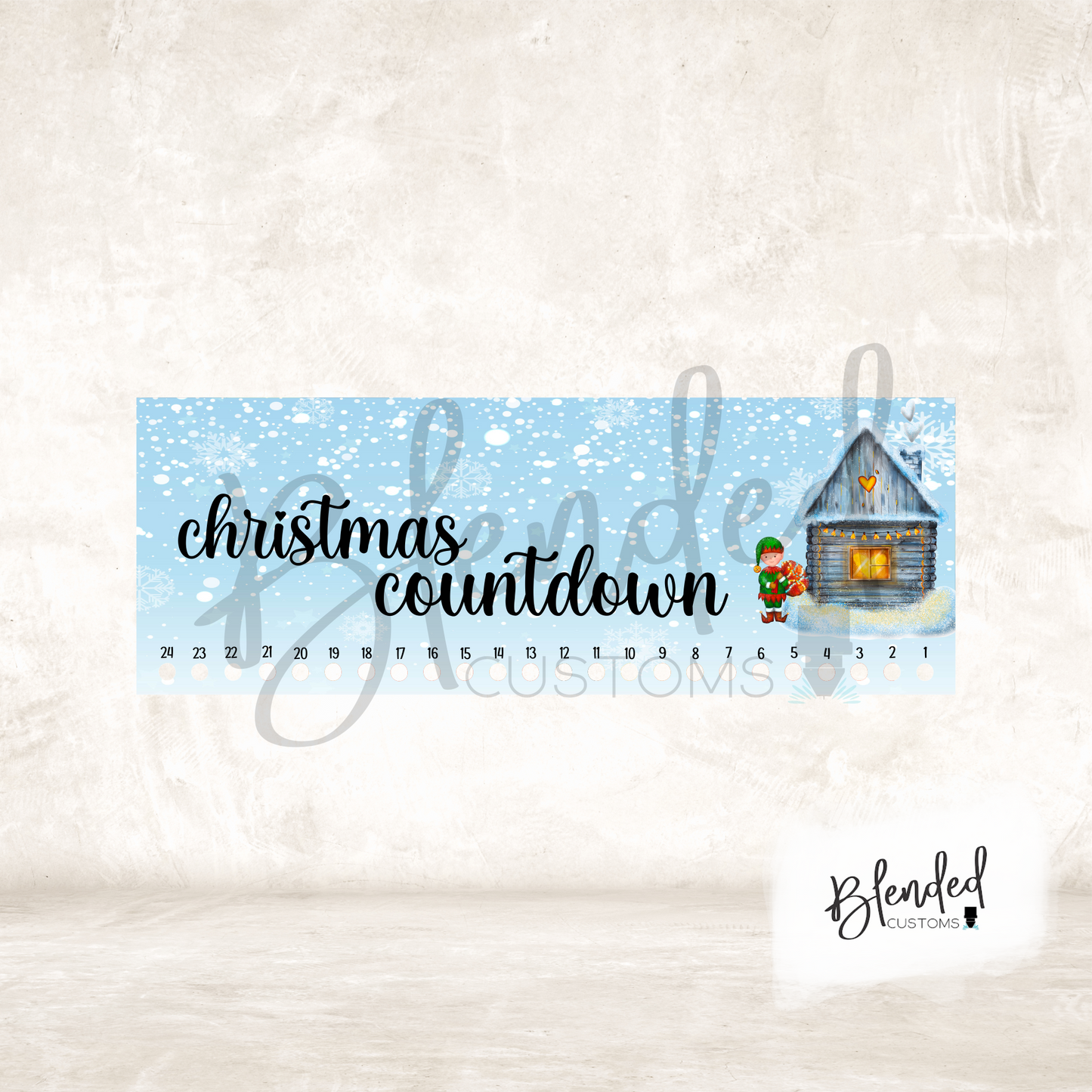 Elf House 24 Days of Christmas PNG Download