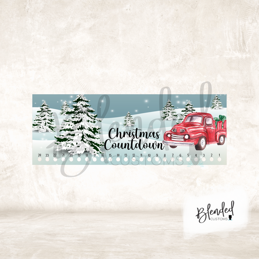 Truck 24 Days of Christmas PNG Download