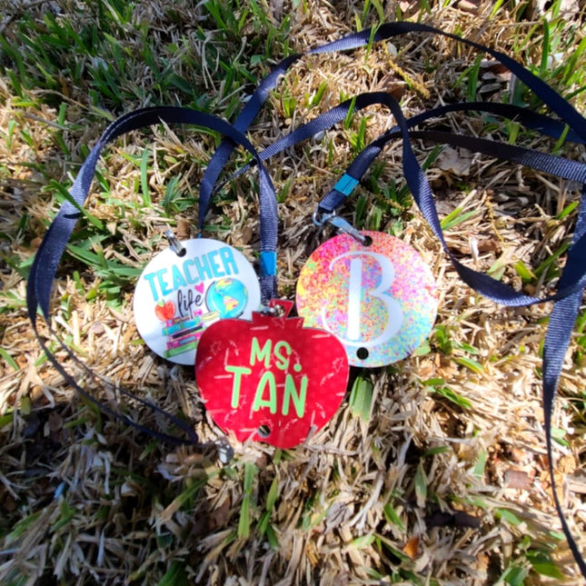 Circle 2 Lanyard Tag Blank