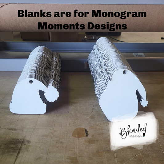 Pack of 5 - Sublimation Blanks - Monogram Moments Manger Scene Badge R –  Luna & Grace Supply Co.