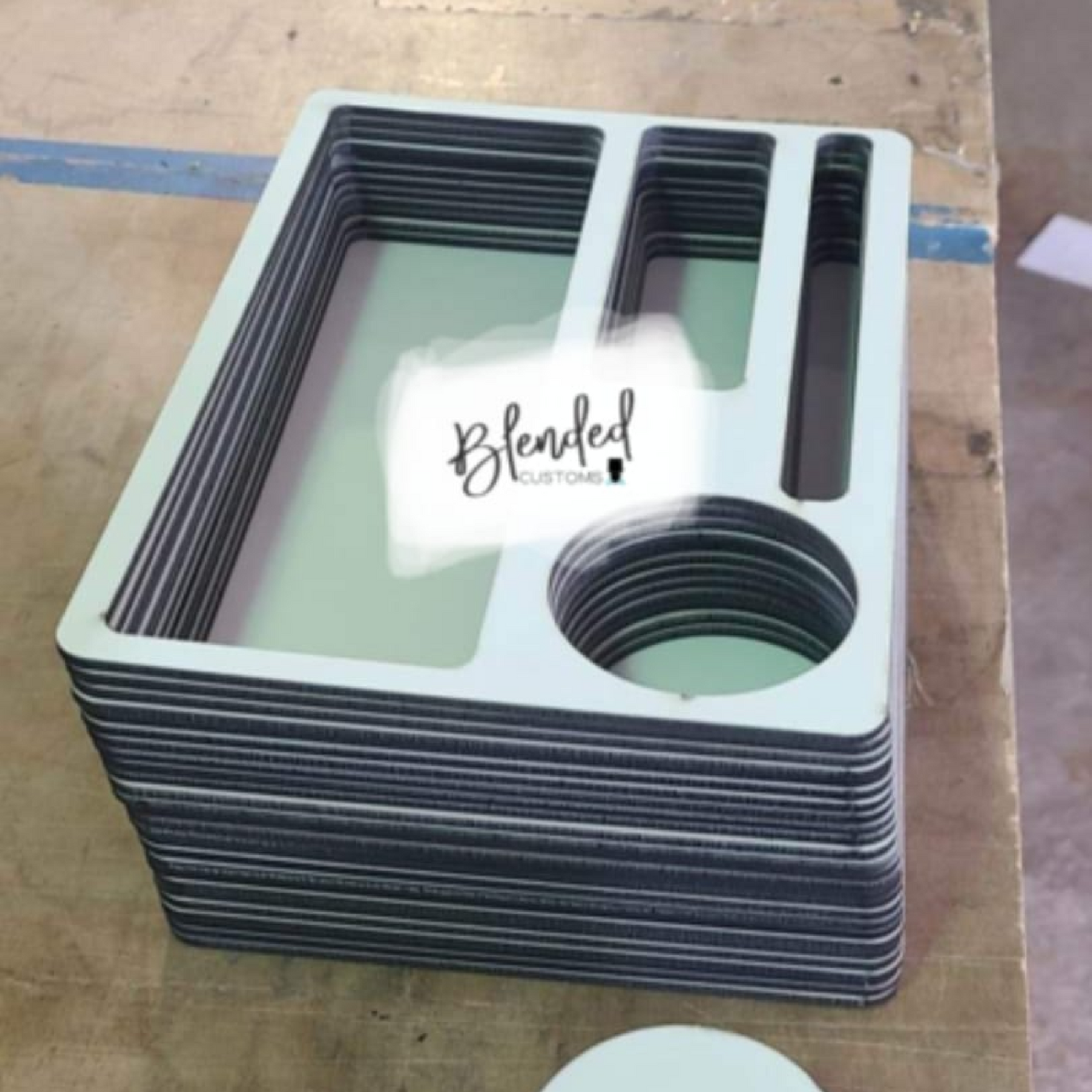 Rolling Tray Unisub® Sublimation Blank Blended Customs