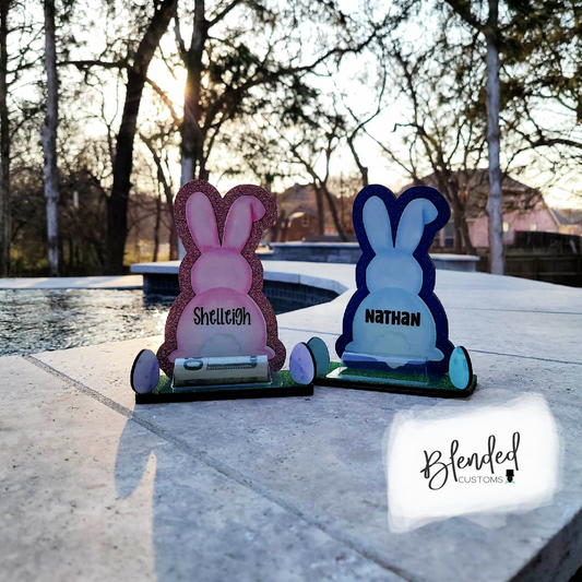 Personalized 3D Bunny Money Holder