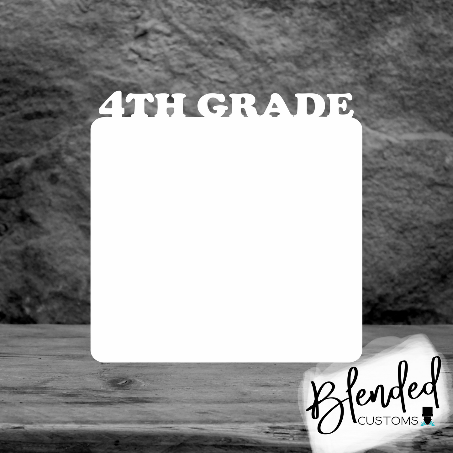 4th Grade Sublimation Blank