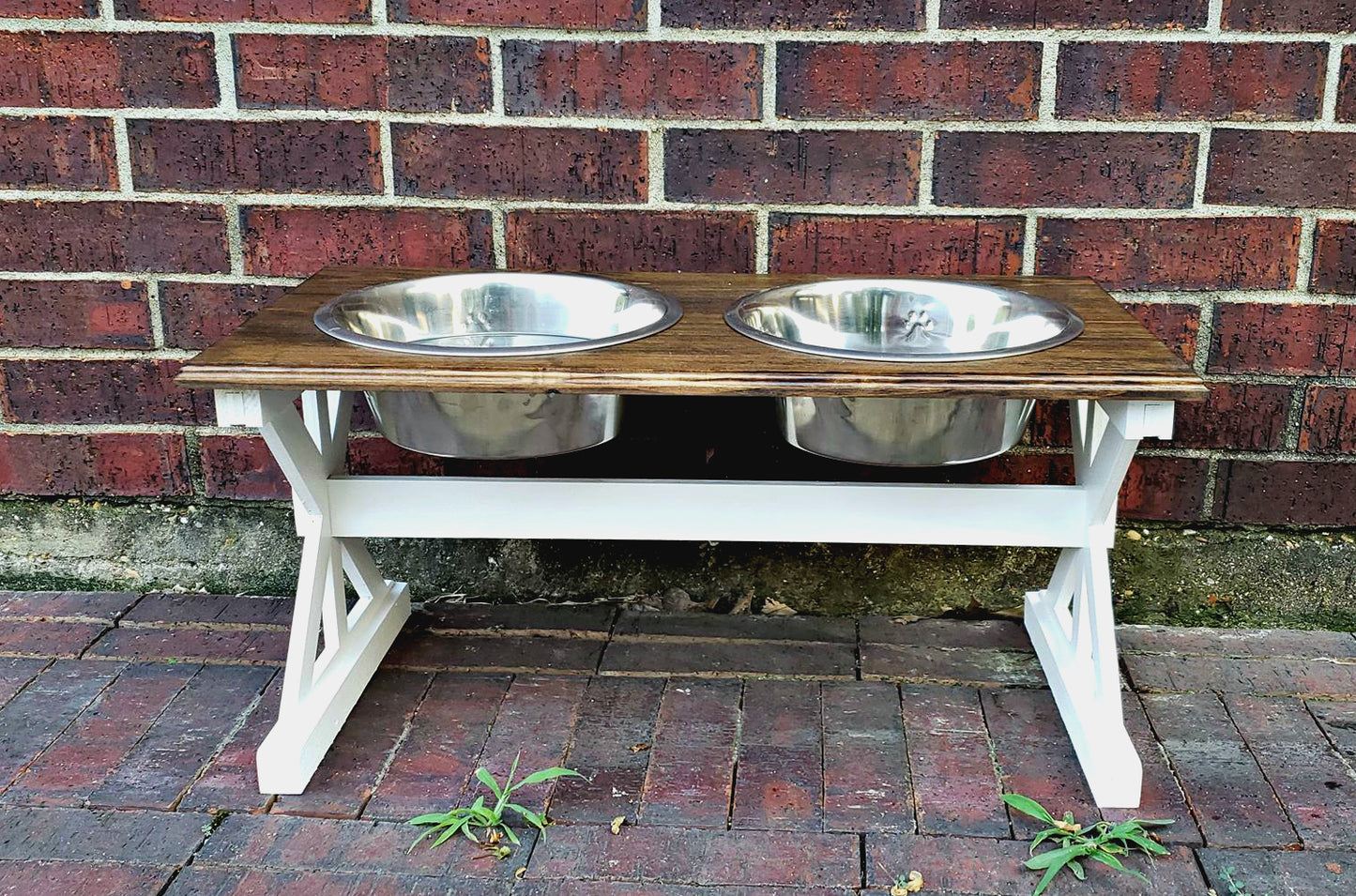 Farmhouse Pet Bowl Riser