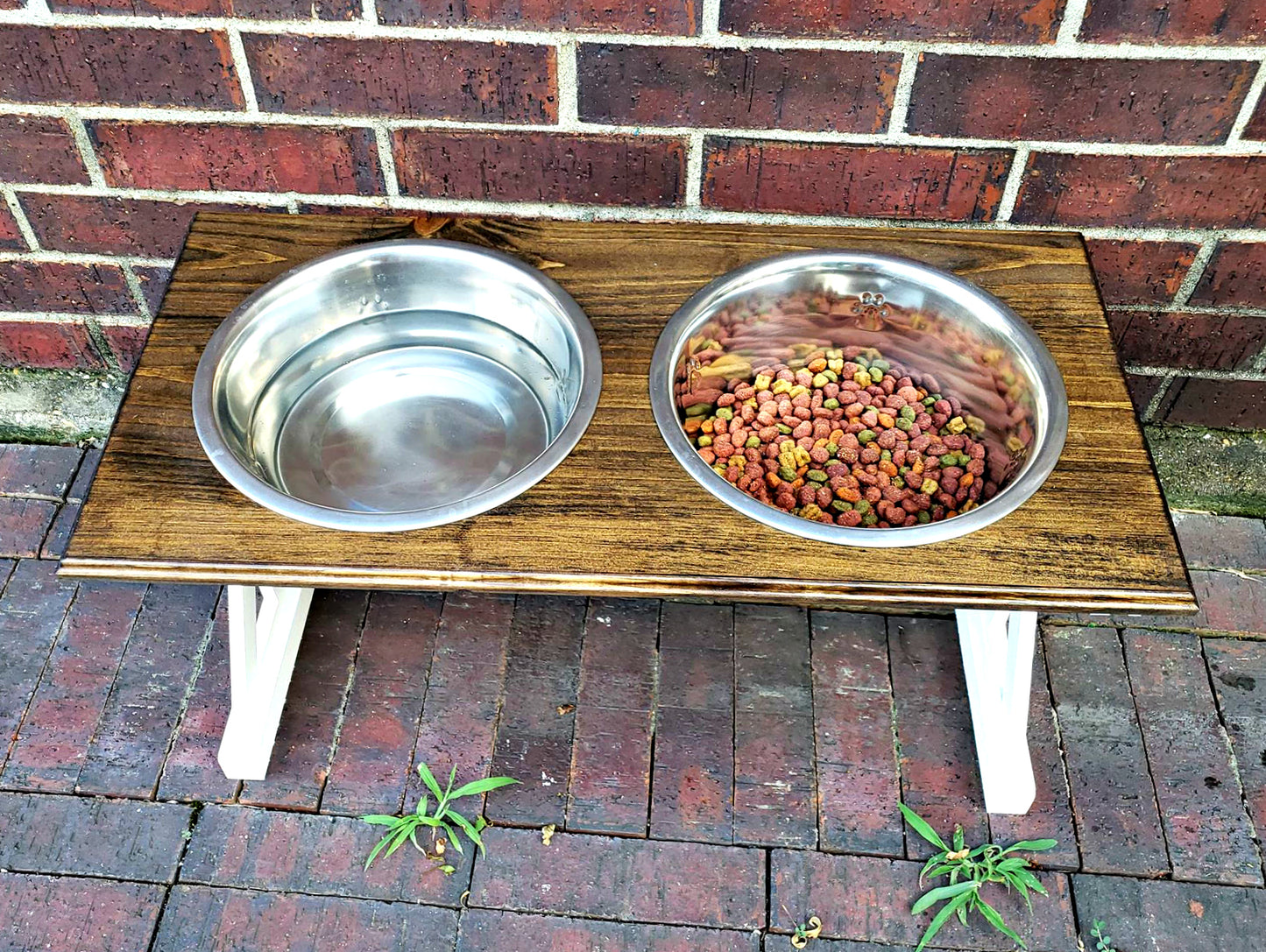 Farmhouse Pet Bowl Riser