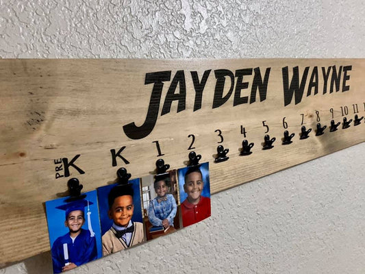 Personalized School Picture Sign