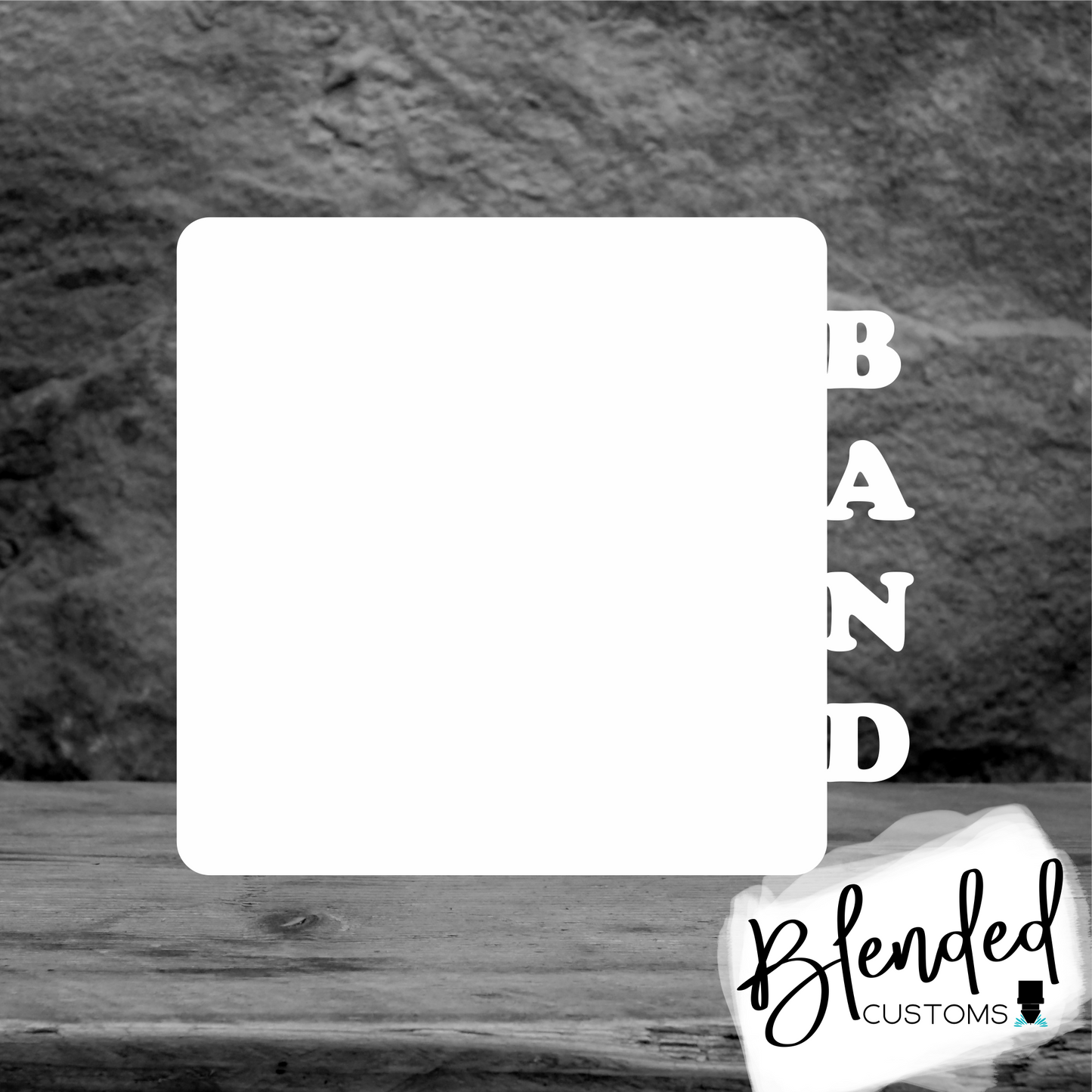 Band Photo Sublimation Blank