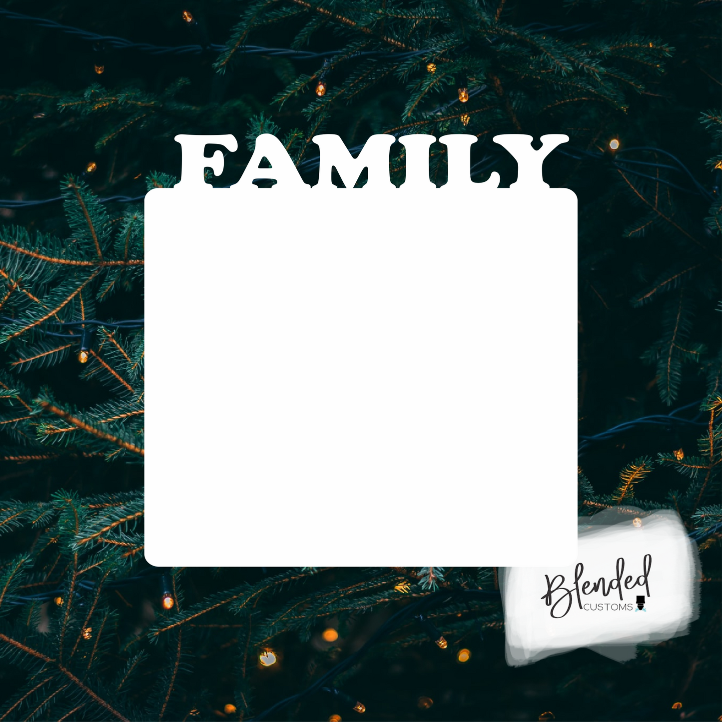 Family Sublimation Blank