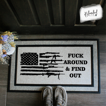 F'Around and Find Out Doormat Digital Design