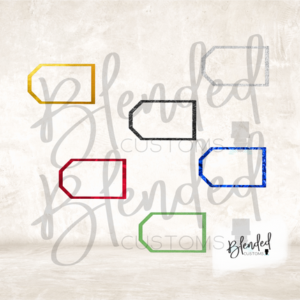 Tag Foil Frame Ornament PNG Download