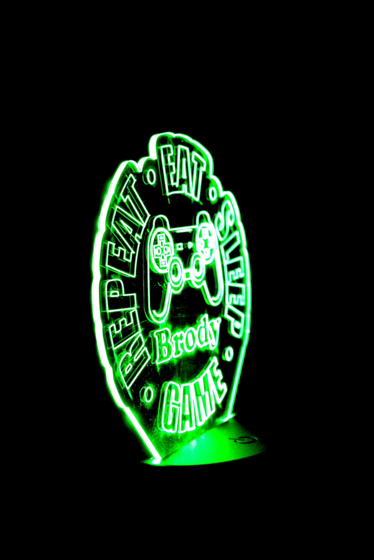 Video Game Controller Personalized LED Light