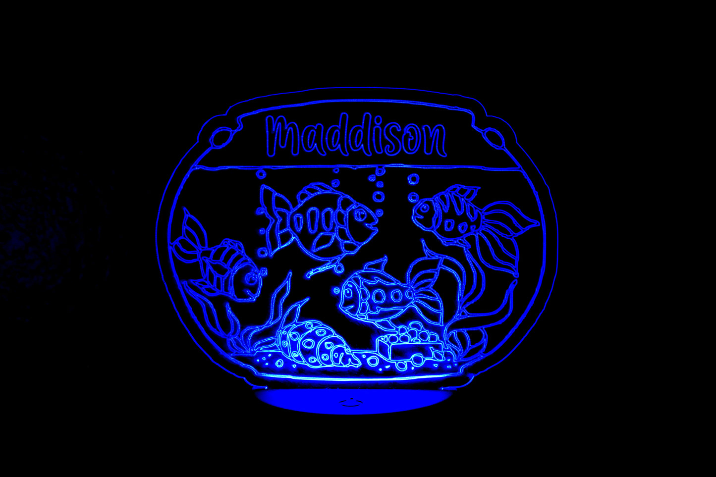 Fish Bowl Personalized LED Light