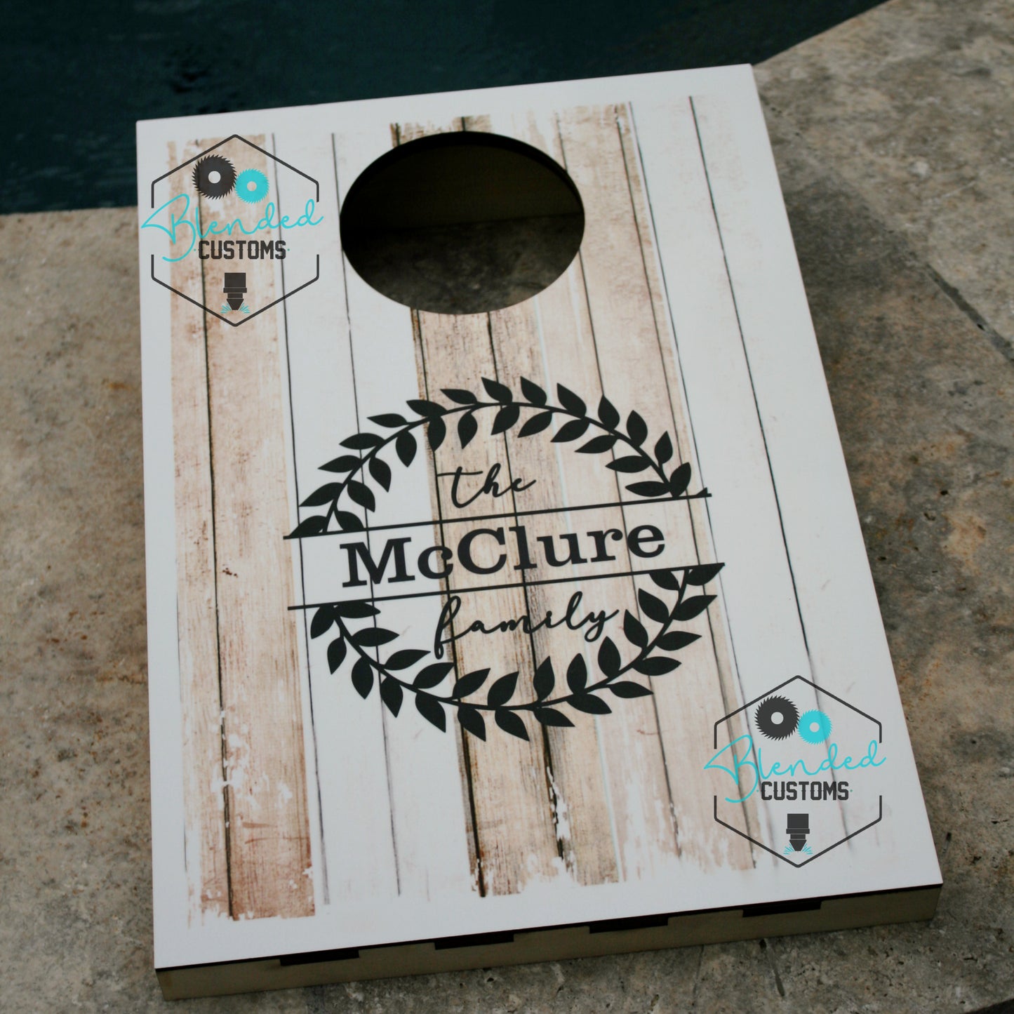 Mini Cornhole Set with Blank Unisub® Sublimation Face