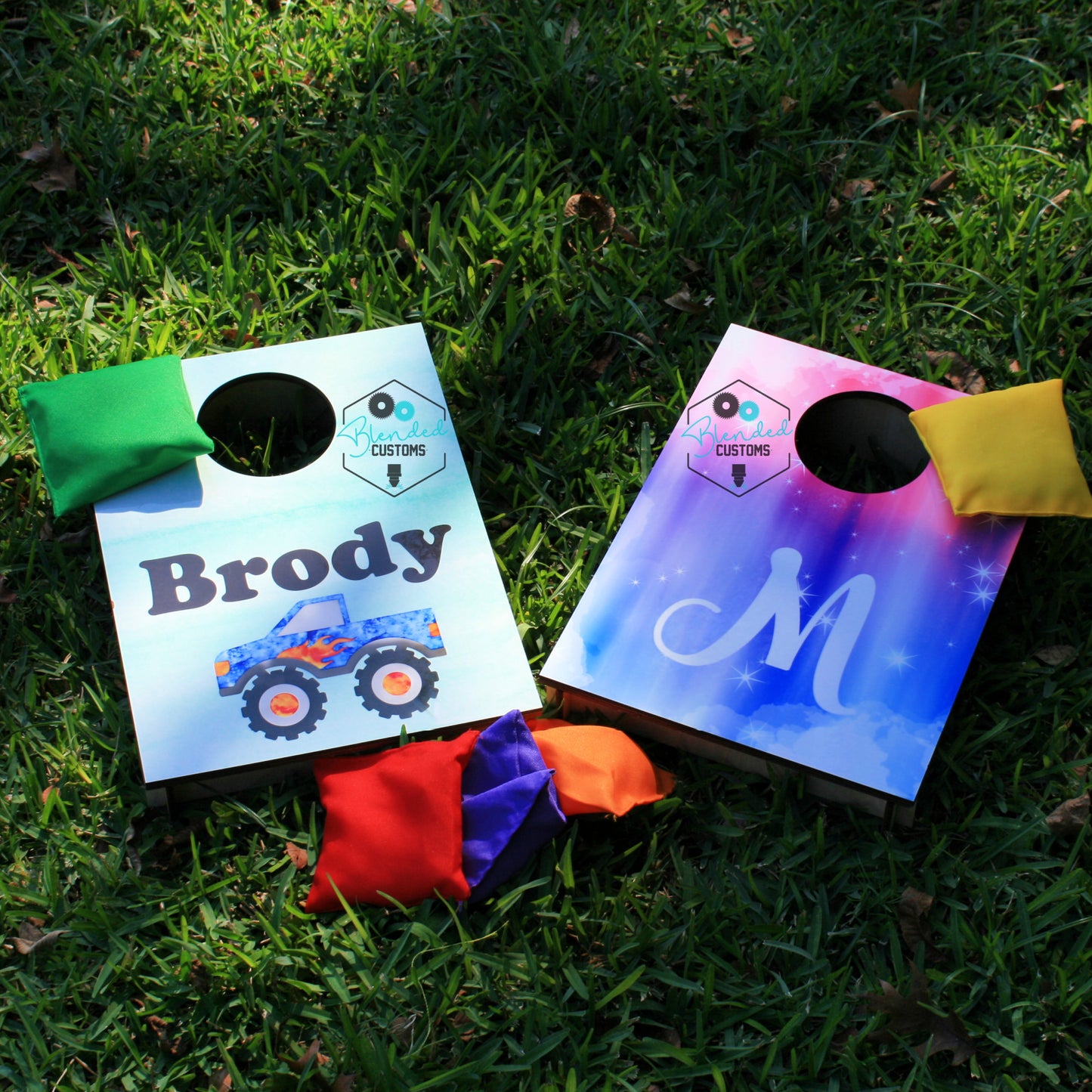 Kids Mini Cornhole Set with Bags