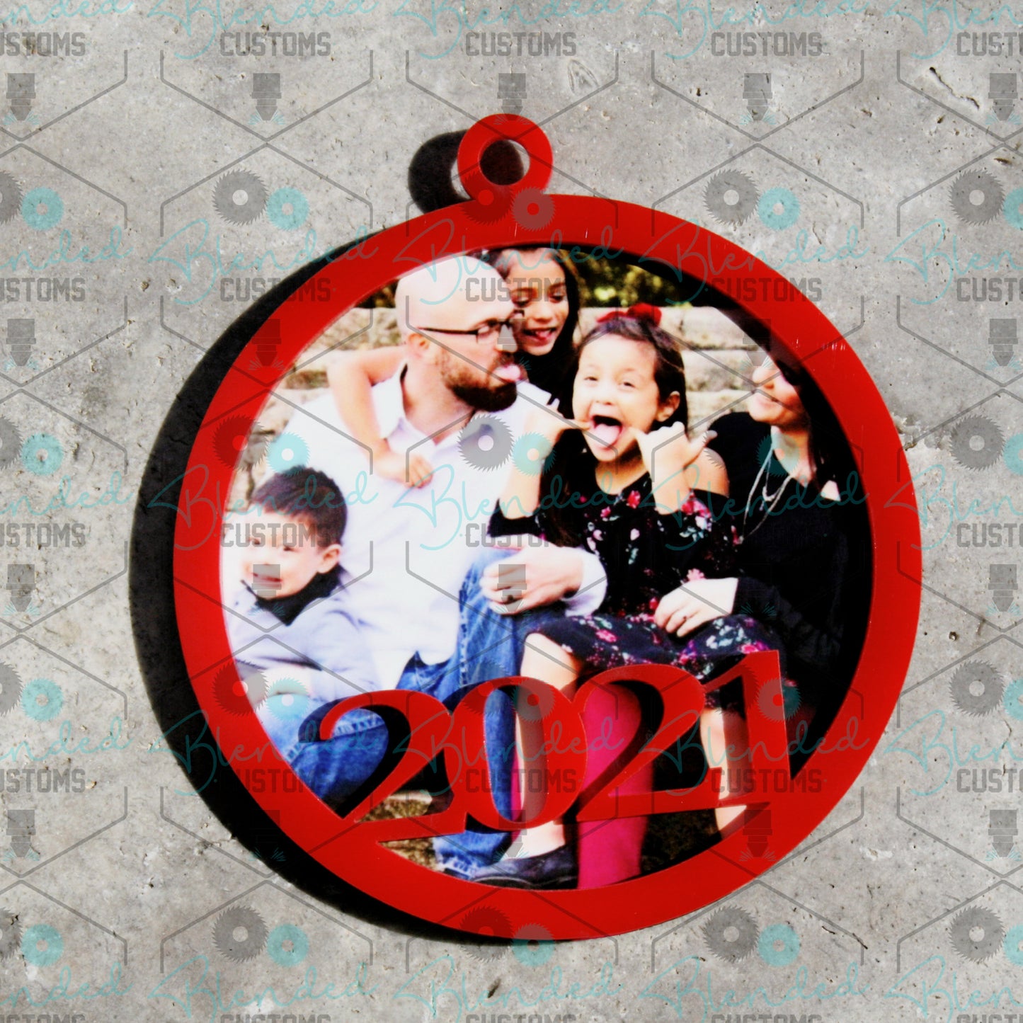 2022 Christmas Ornament with Custom Photo