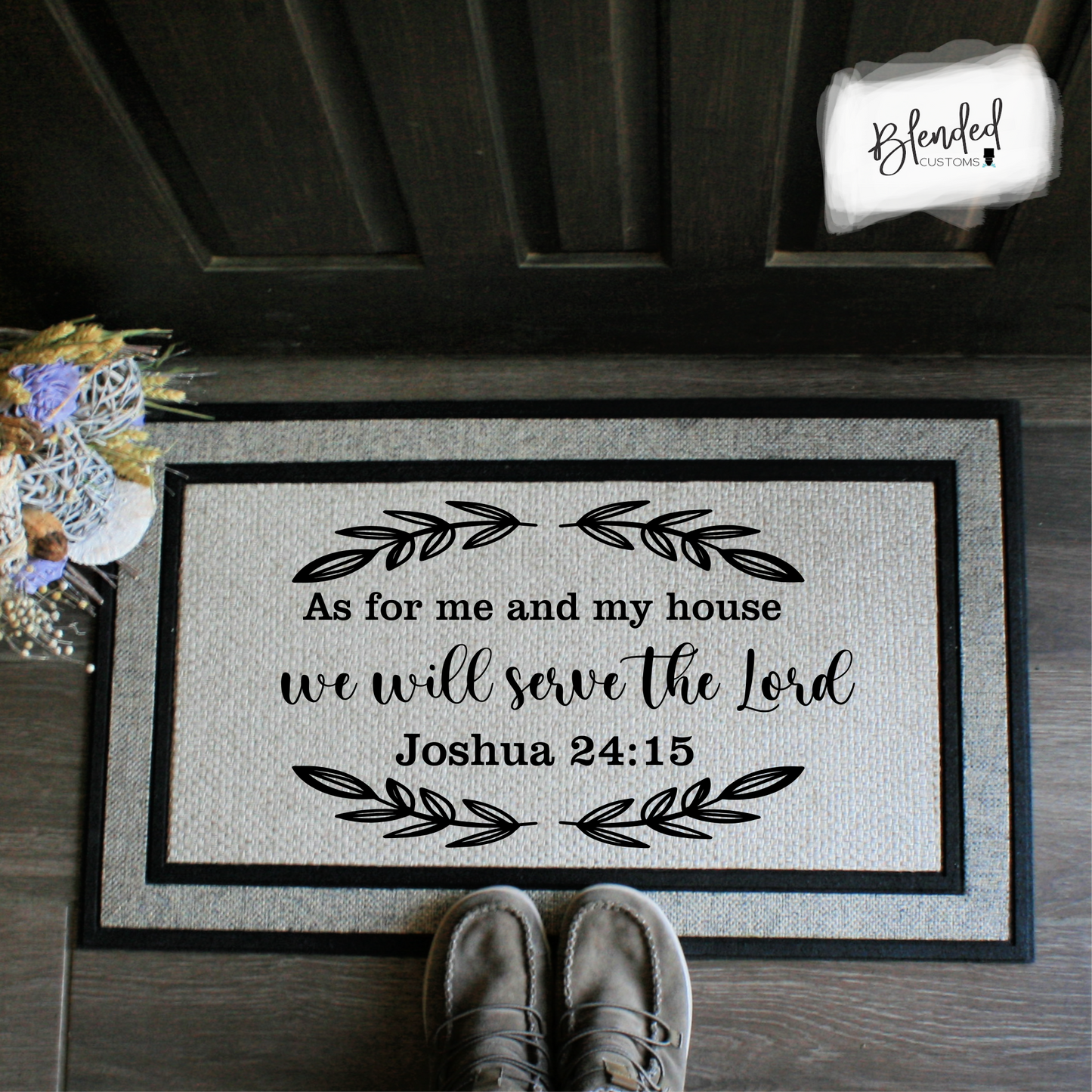 Joshua 24:15 Doormat