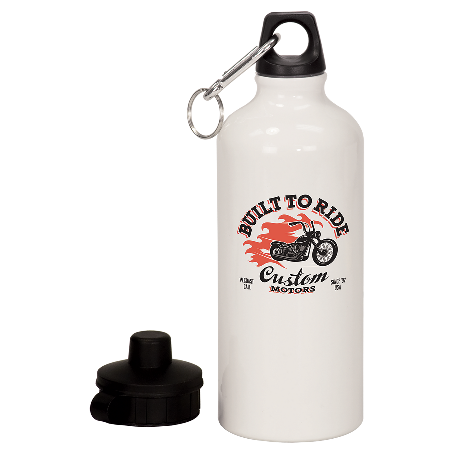 20 oz White Sublimatable Aluminum Water Bottle