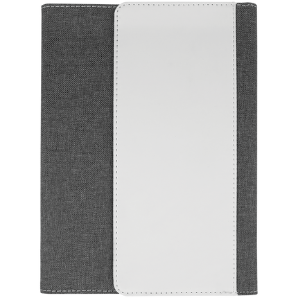 7" x 9" Subli-Tru Portfolio Fold Over Flap Front Cover with Note Pad