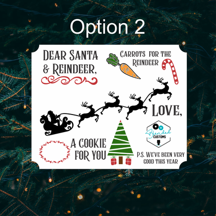 Santa Tray PNG Download