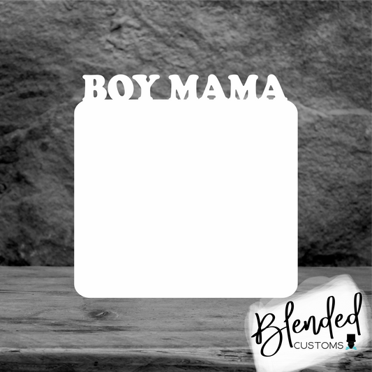 Boy Mama Sublimation Blank