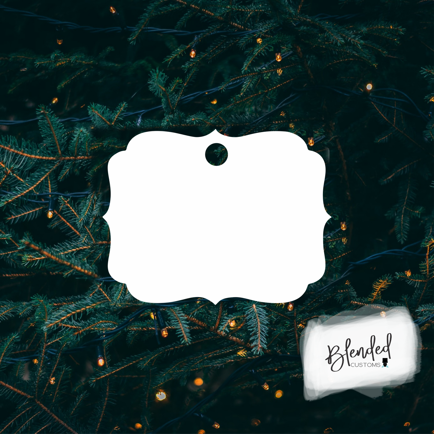 Benelux Sublimation Christmas Ornament