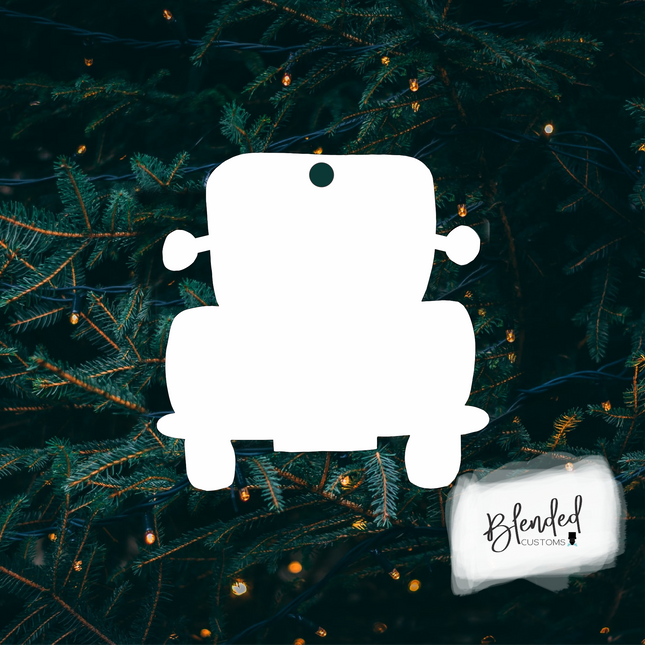 MM Truck Sublimation Christmas Ornament - 10 Pack Special