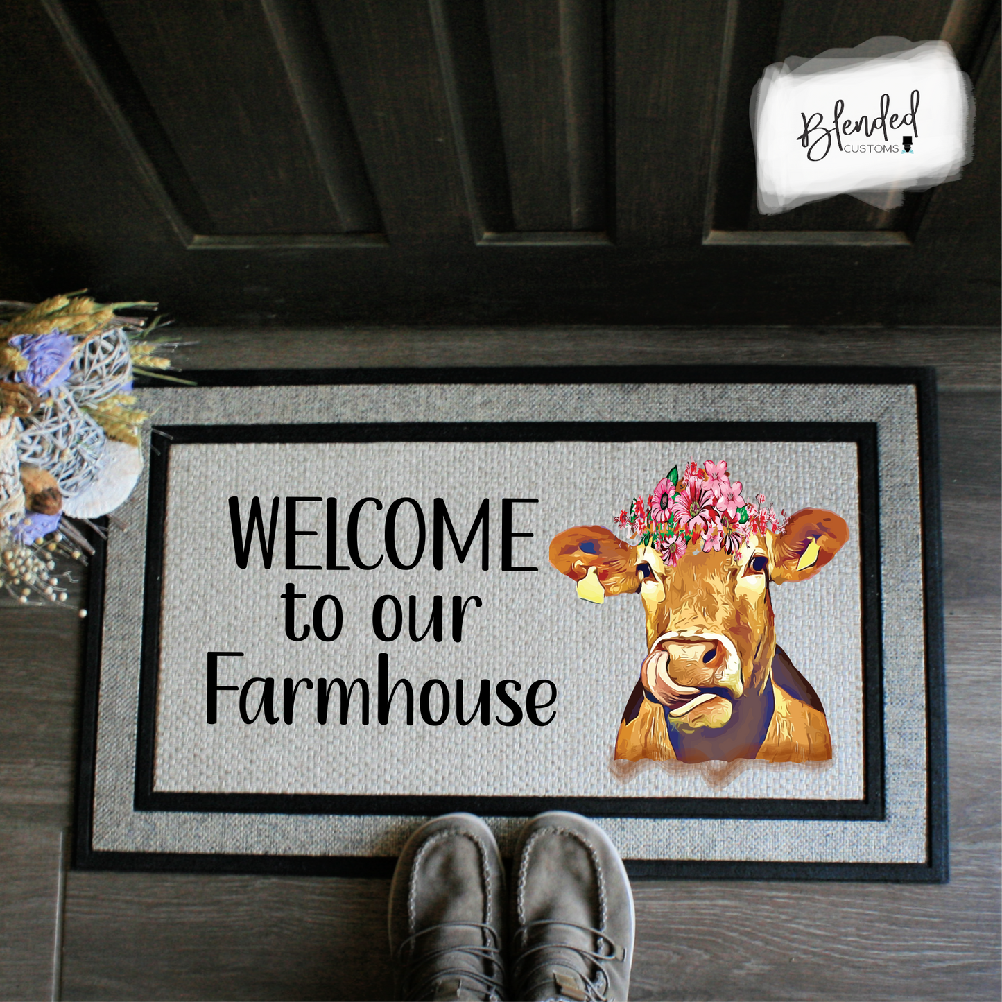 Welcome to our Farmhouse Doormat Digital Design