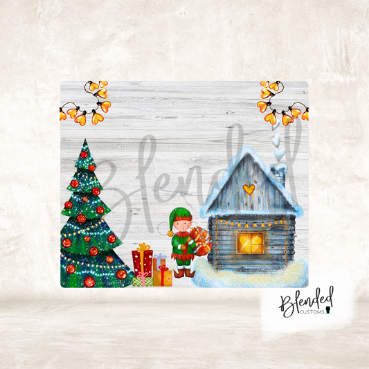 Elf House 12 Days of Christmas PNG Download