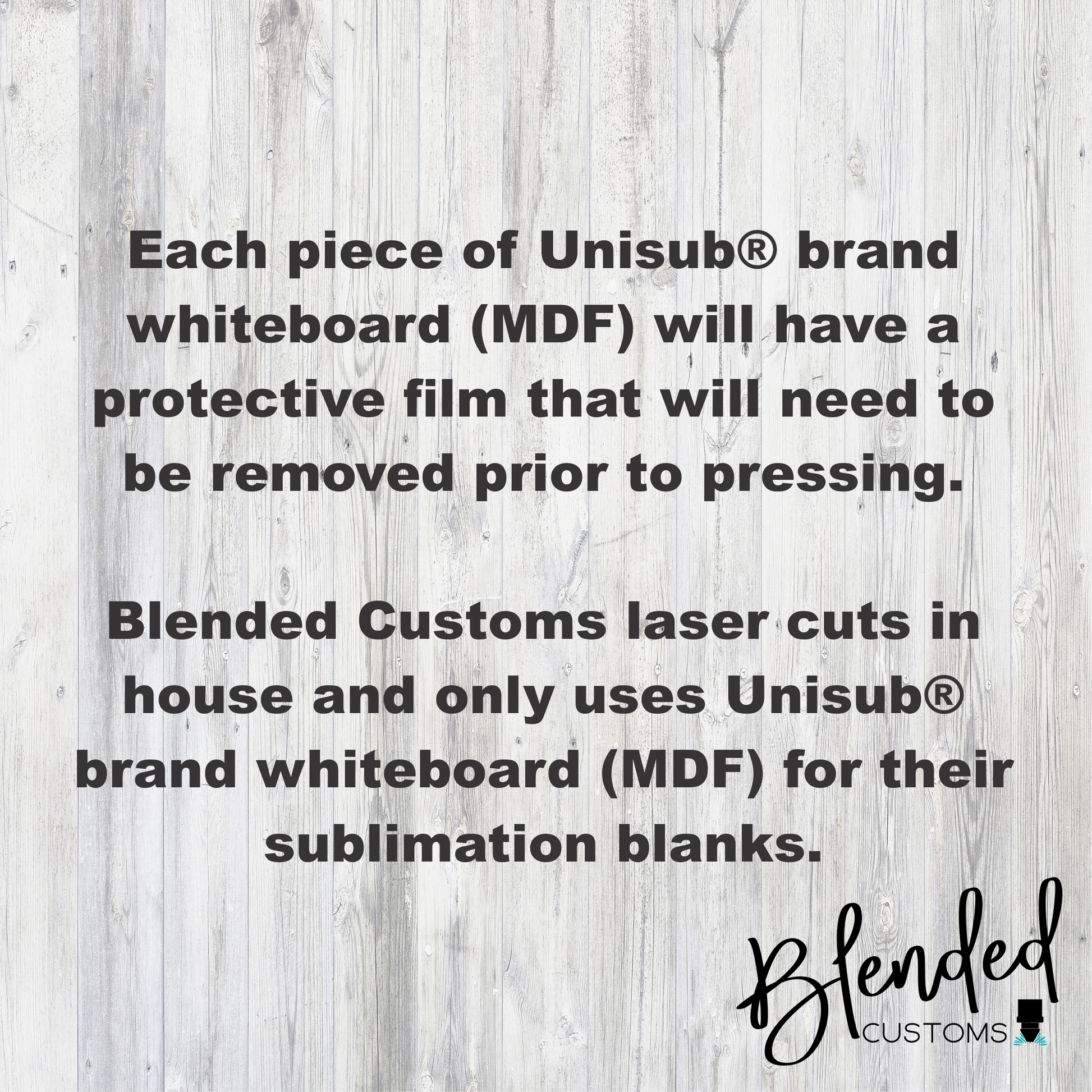Sublimation Blanks by Unisub